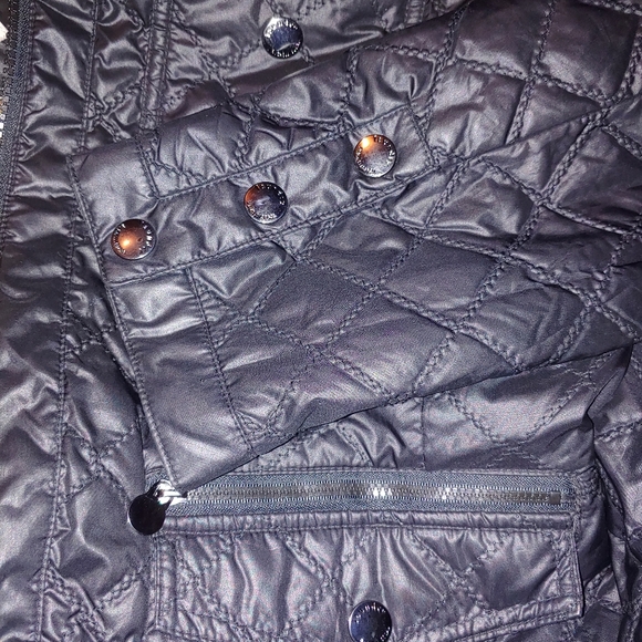 Laundry by Shelli Segal quilted balck puffer coat - Picture 4 of 9